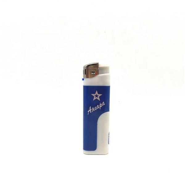 Dy-5820 Unique Cigarette Electronic Gas Lighter With LED Customized