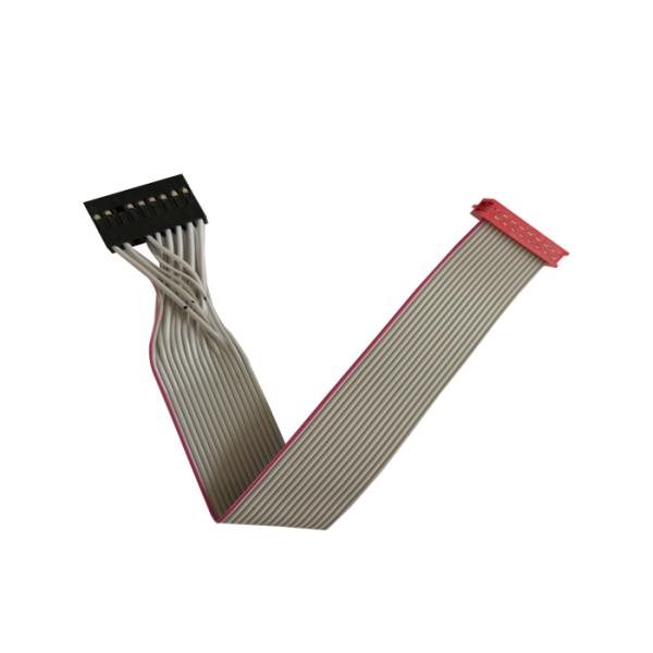 Waterproof 16 Pins 1.27mm Flat Flex Ribbon Cable