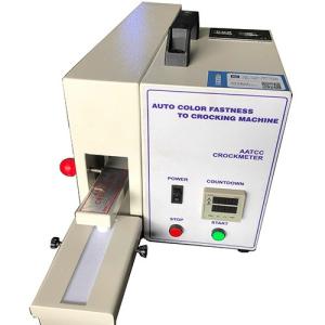 China ASTM F1319 9N Color Fastness Testing Equipment , Rubbing Fastness Tester For Cotton wholesale