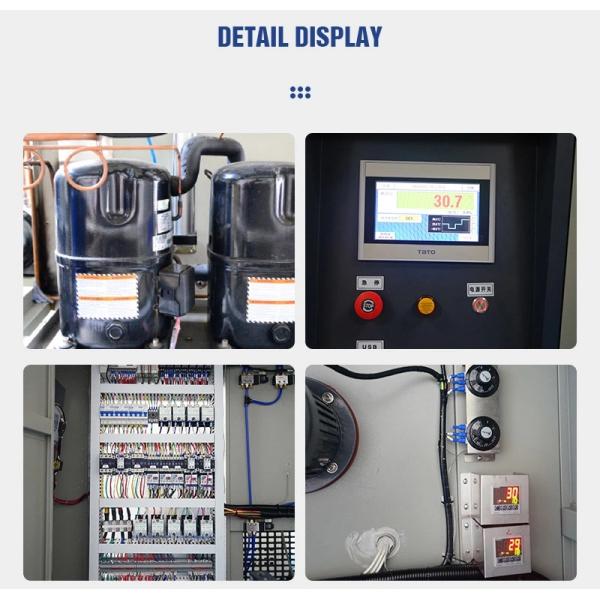 Singleton Salt Spray Chamber , Touch Panel Programmable Salt Spray Test Chamber