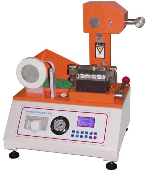 Quality Internal Bond Strength Tester Package Testing Equipment 400N Full-Automatic Release for sale