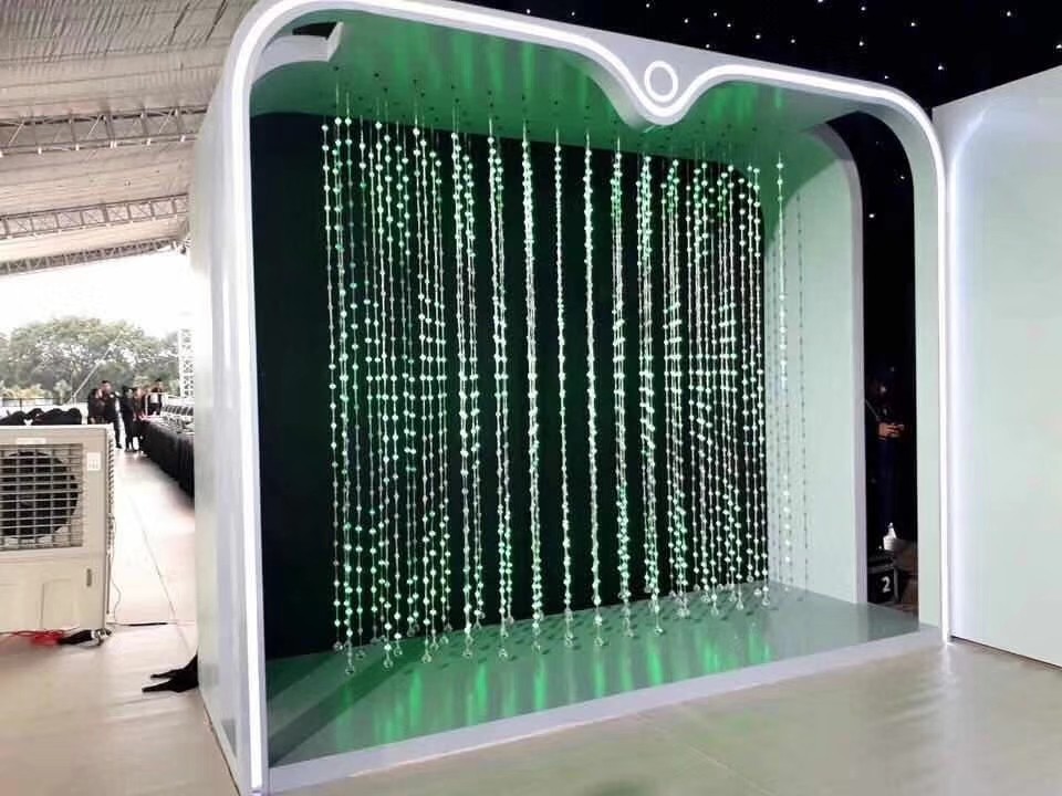 Christmas Color Changing Flexible 3D Pixel Light With Transparent Crystal