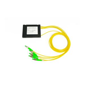 Small Fiber Optic Splitter Wide Wavelength Bandwidth High Availability