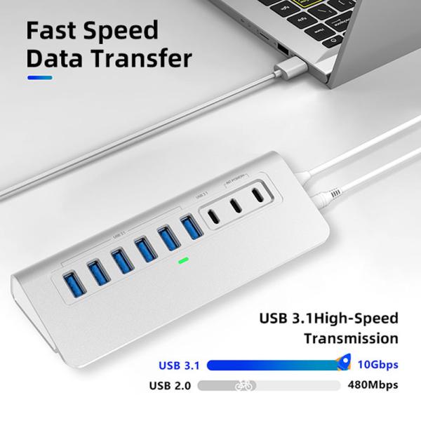 Quality 2500Mbps Super Speed 2.5G USB 3.0 Network Card Adapter with 2.5G Gigabit Ethernet for sale
