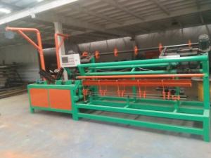 China Highway Chain Link Fence Machine 140m2/h 2.8T twisted and knuckled sides wholesale