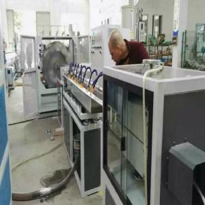 China Twin-Screw PVC Fibre Reinforced Pipe Making Machine with Automatic Control System wholesale
