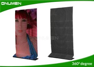 China IP43  Rental LED Screen For Stage , Flexible And Foldable  Black P6 LED Module Screen Video on sale