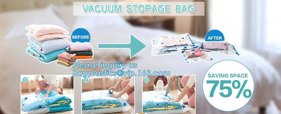 Embossing Resealable Vacuum Food Bags For Household Eco- friendly Texture Vacuum Food Storage Plastic Bag Rolls Moisture