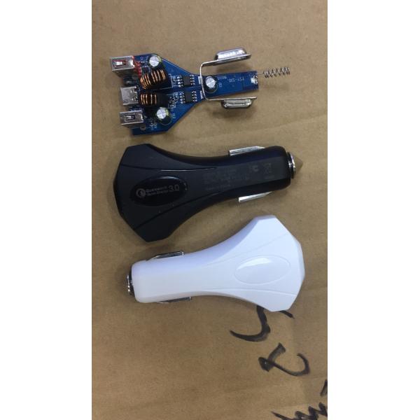7A 3 USB CAR CHARGER QC3.0 TYPE-C+ USB Universal Compatible USB CAR CHARGER for all electronics cheap price model 369
