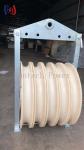 822 Series Large Diameter Rope Pulley Stringing Cable Blocks Customized