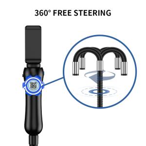 HD Articulating Borescope Inspection Camera FCC Handheld Borescope