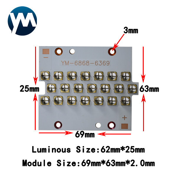 UV LED Module 210w uv led printing module Splicable modules uv curing for offset