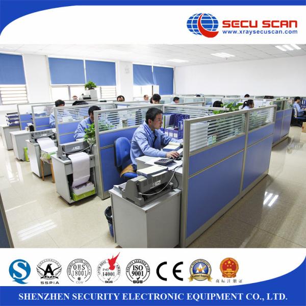 EDS Hand X - Ray Inspection System 720 Bags Per Hour Long Life Time