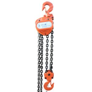 China Rustproof Manual Chain Hoist , 1 Ton Chain Hoist Not Easily Deformed Long Service Life wholesale