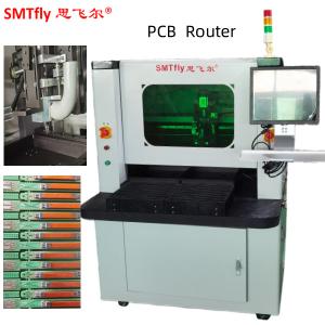 China 50000r/S 20W White PCB Depaneling Router via Controlling Teaching Box Program wholesale