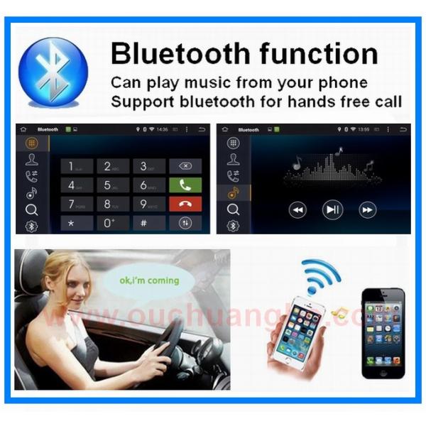 Ouchuangbo Mercedes Benz w209 w219 audio DVD gps stereo android 4.4 supoort cabus MP3