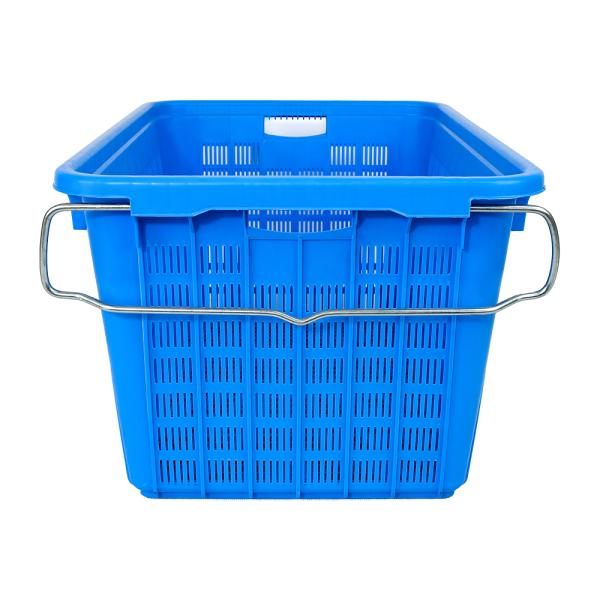 Logo Customized Rectangular Thickened Storage Mesh Crate for Plastic Dislocation