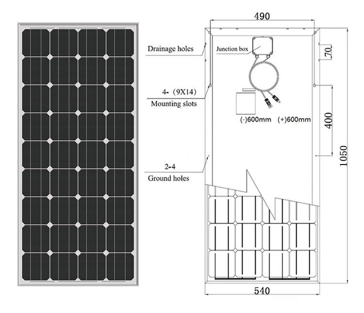 170wp 180wp 190wp 200wp Solar Panel 12 Years Workmanship for Solar Energy System