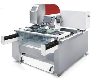 Furnace Surface Glass Drilling Machine , Custom Computer Controlled Glass Driller