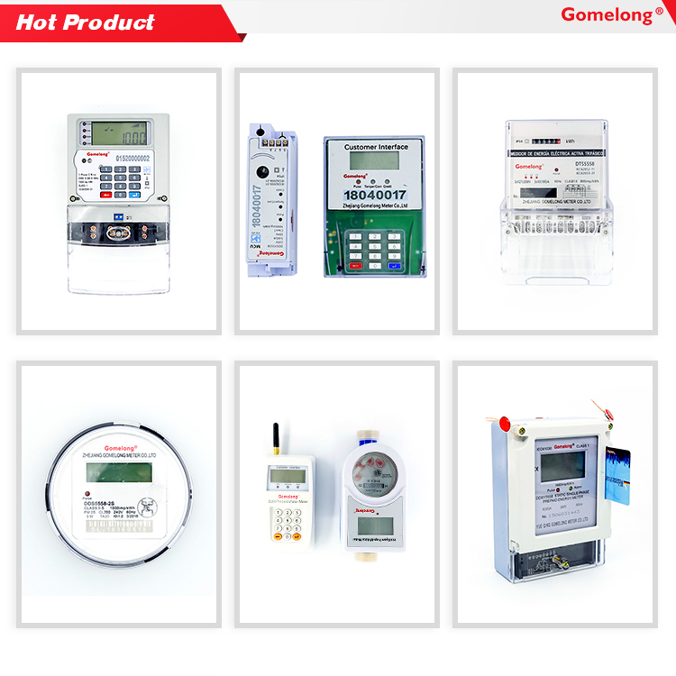 3 phase 220 watt digital power meter rs485 current voltage frequency meter