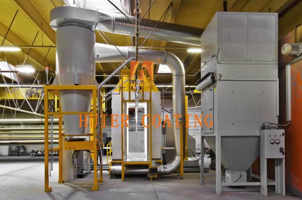 Quality Touch Screen Controlled Electrostatic Powder Coating System Line With 16 PCS Standard Injectors Corrosion Resistance for sale
