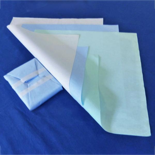 Quality Medical Sterile Packaging Crepe Paper For Packaging Lighter Instruments And Sets for sale