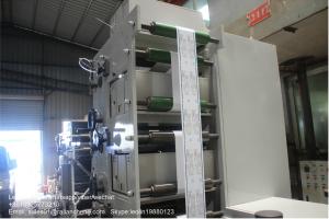China 600mm Width 4 Color Flexo Printing Machine 100 M/Min Printing Speed CE Approved wholesale