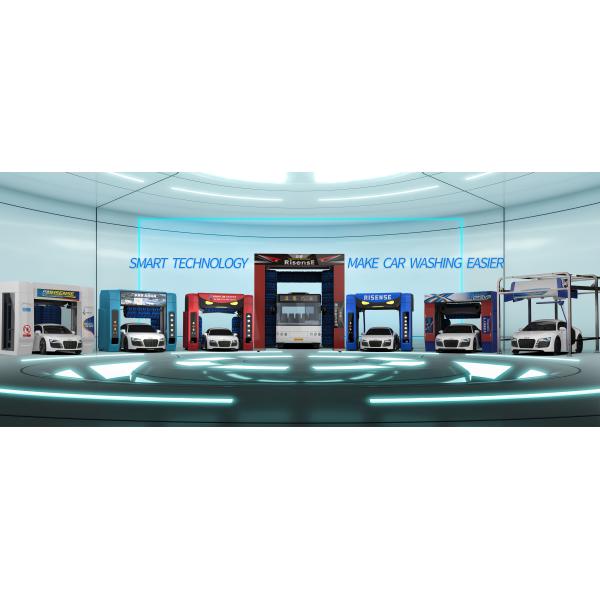 Fully Automatic Touch-less Car Wash Machine for High Pressure Water Cleaning of Car Exterior