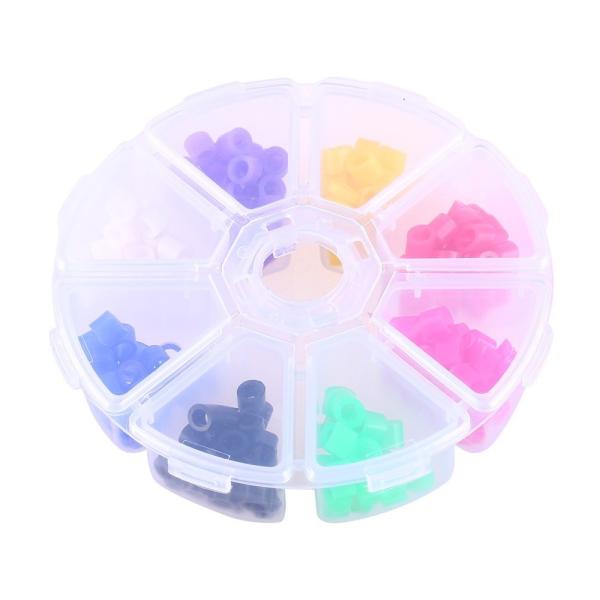 Quality Small Medium Large Dental Silicone Instrument Color Code Rings Optional Color 100pcs/box or 160pcs/box Silicone Class I for sale