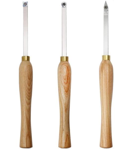 Quality Mini Carbide Wood Lathe Turning tools Combo set with Wood Handle For Turning Pens or Small to Mid-Size Turning Project for sale