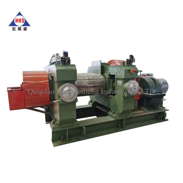 Quality XKP-450 Tire Cracker Mill / Rubber Crusher For Reclaimed Rubber Production / Waste Tire Recycling Machine for sale