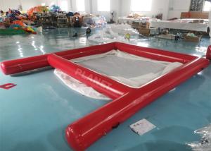China 0.9mm PVC Tarpaulin Yacht Inflatable Rectangular Swimming Pools Anti Jellyfish on sale