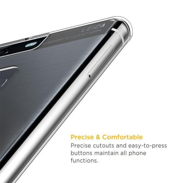 For Huawei P9 Flexible TPU Phone Case Cover Clear Ultra Slim Case Transparent Soft Back Cover