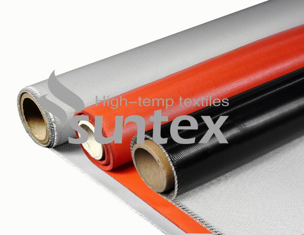 Quality Heat Resistant Silicone Coated Fiberglass Fabric For Electric Insulation for sale