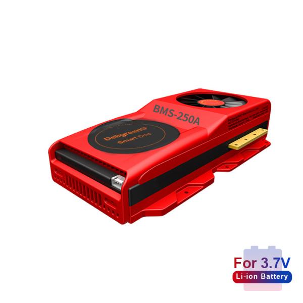 Quality 4S 12V 250A NCM Battery Management System BMS With Fan for sale