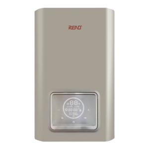 China Brown Panel Wall Mounted Combi Boiler 32kw Touch Screen Lpg / Natural Gas Boiler wholesale