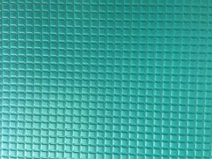 China Anti Skidding ESD Rubber Mat Static Dissipative Mat Surface Grid / Rhombic Pattern wholesale