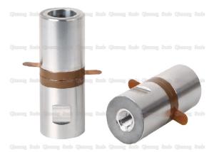 28Khz  Column Type Ultrasonic Piezoelectric Transducer 500W With 1/2-20UNF Screw
