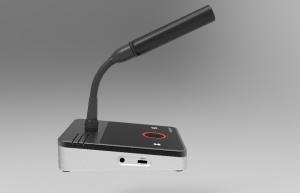 China CAT5 Wired Digital Discussion Delegate Unit Full Digital Network Conference System With OLED Display 128* 32 wholesale