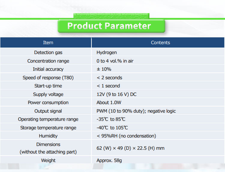 FH2-HY04 Hydrogen Detection Module for Fuel Vehicle Refueling and Concentration Detection