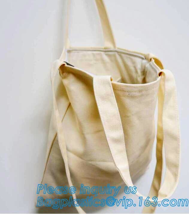 Custom silk screen printed Cotton material handle style blank natural cotton canvas bag without logo bagplastics bagease