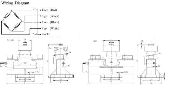 5t Truck Scale Load Cells