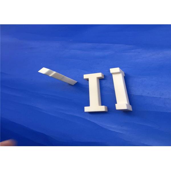 Customized Industrial Machining 99% 99.5% Alumina Ceramic Strips / Ceramic Plate