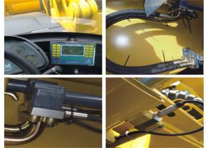 China High Version Onboard Weighing Systems , Front End Loader Weighing Systems Colorful LCD wholesale