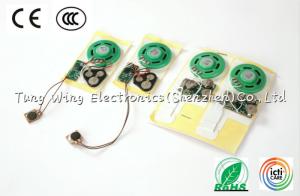 Personalized Round Greeting Card Sound Module Pull Tag Music Chips