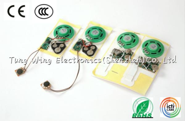 Quality Personalized Round Greeting Card Sound Module Pull Tag Music Chips for sale
