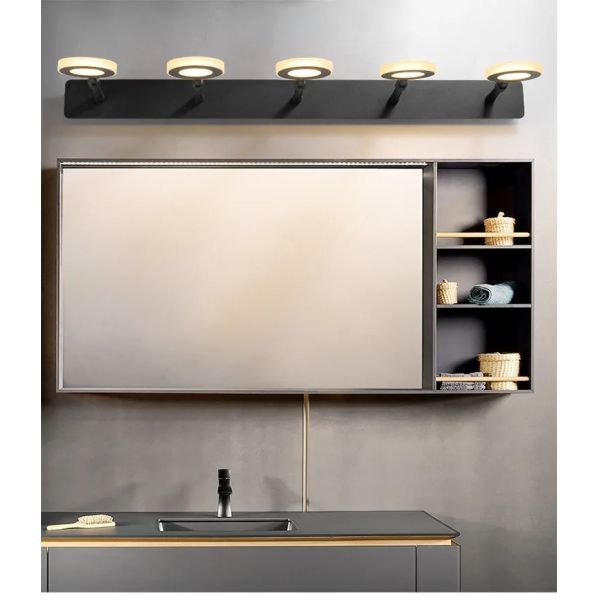360 Degree Rotating Makeup Lights LED Vanity Light Bathroom Mirror Cabinet Light (WH-MR-76)