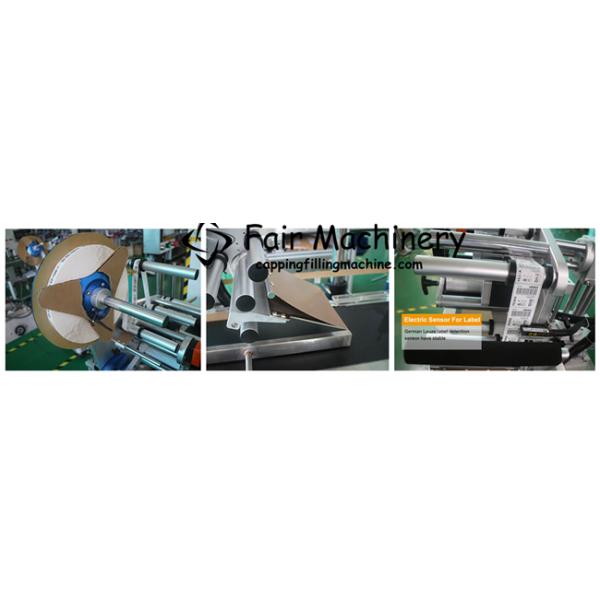 SS316 60HZ Plane Labeling Machine , 2.1KW Plastic Bag Labeling Machine