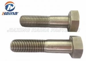 China High Strength Stainless Steel 316 304 DIN931 Hex Head Bolt​ wholesale