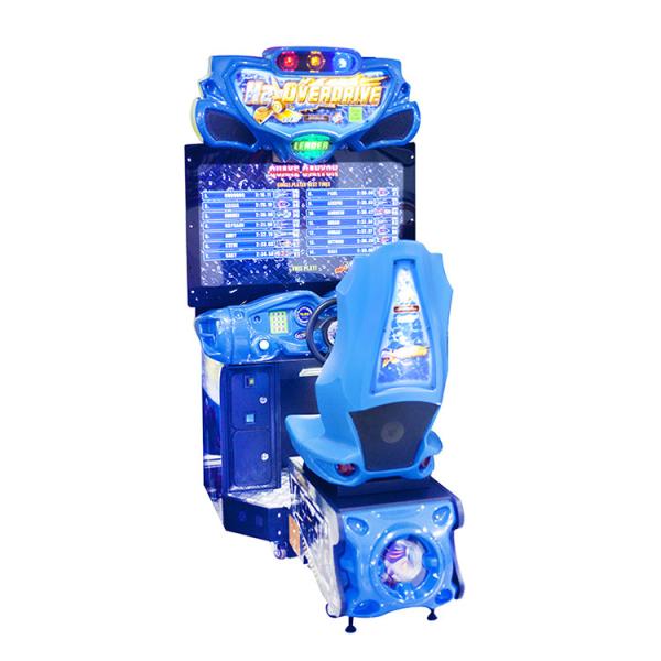 Quality top selling electronic 3d steering wheel racing car game machine car racing game machine for sale